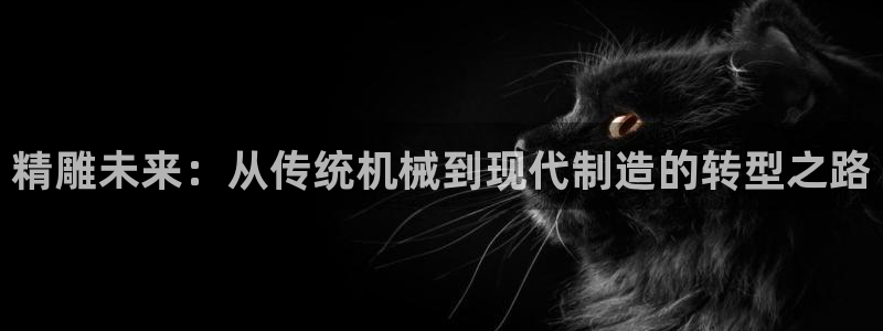 北京天辰娱乐:精雕未来:从传统机械到现代制造的转型之路